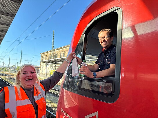 Foto von Mitwirkenden vom Tag der Schiene 2024