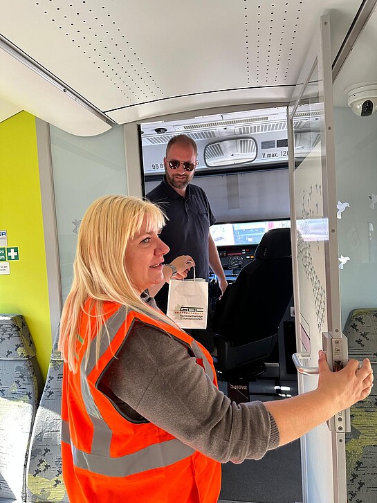 Foto von Mitwirkenden vom Tag der Schiene 2024