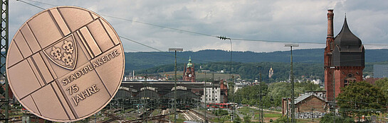 Blick auf den Wiesbadener Hauptbahnhof