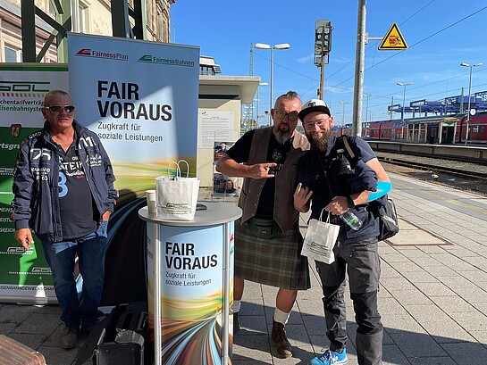 Foto von Mitwirkenden vom Tag der Schiene 2024