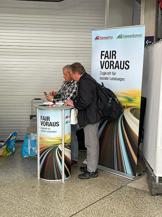 Foto von Mitwirkenden vom Tag der Schiene 2024