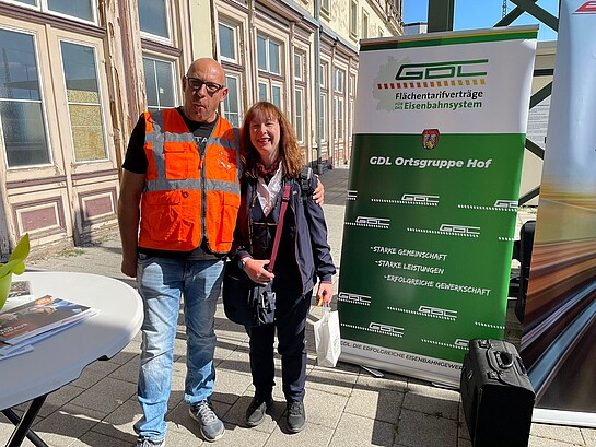 Foto von Mitwirkenden vom Tag der Schiene 2024