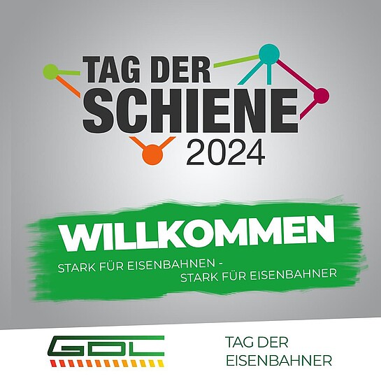 Startbild vom Tag der Schiene