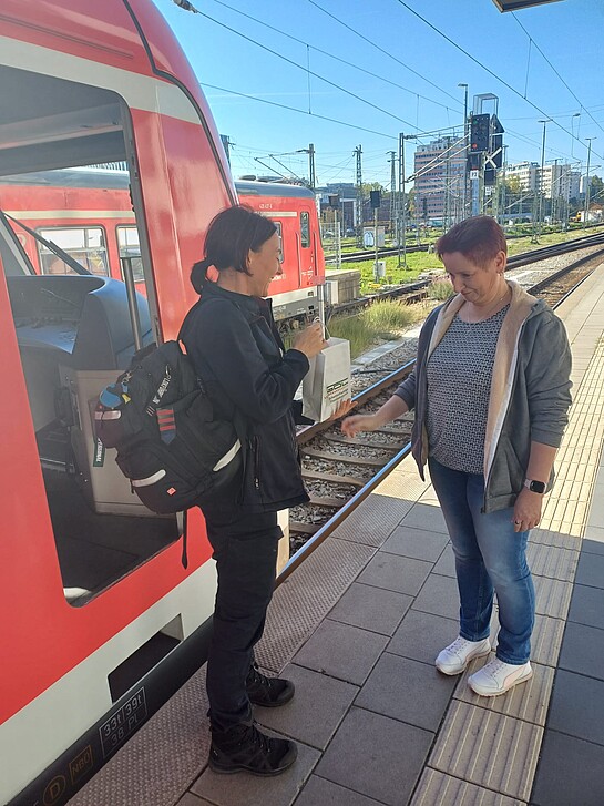 Foto von Mitwirkenden vom Tag der Schiene 2024