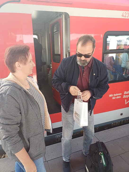 Foto von Mitwirkenden vom Tag der Schiene 2024