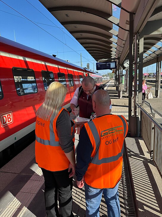 Foto von Mitwirkenden vom Tag der Schiene 2024