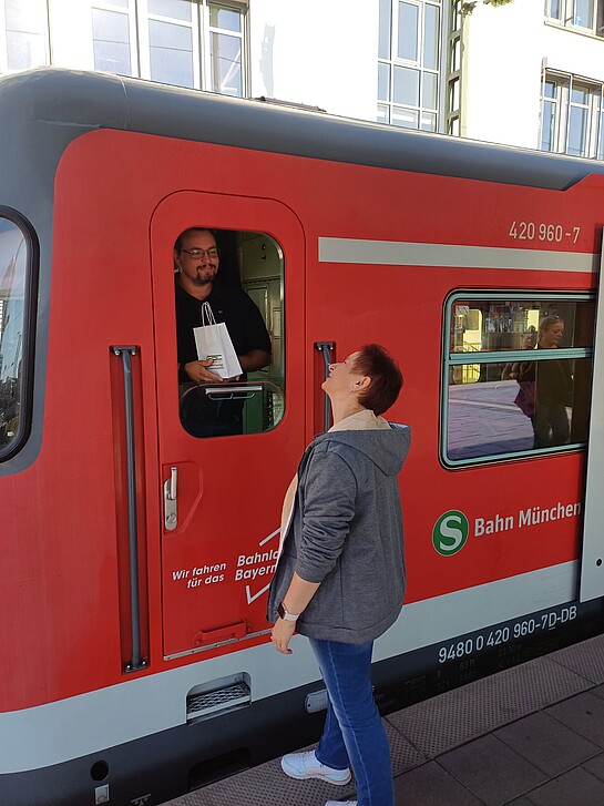 Foto von Mitwirkenden vom Tag der Schiene 2024