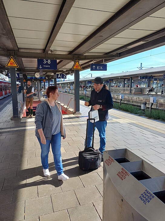 Foto von Mitwirkenden vom Tag der Schiene 2024