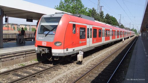 S-Bahn-Zug nach Dachau